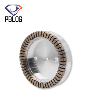 Kim cương kính thẳng cạnh công cụ mài mòn Máy Cup hình dạng Segmented trượt bánh xe