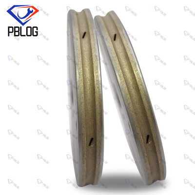 PBLOG tùy chỉnh bánh xe kim cương thủy tinh chế biến Sintering máy bay mài giòn kim cương bánh xe