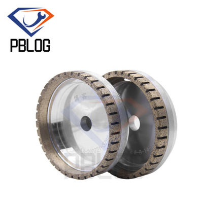 Đỏm nửa bên ngoài phân đoạn kim cương nghiền bánh xe lỗ bên trong 22mm Grit 80 100 120 150 180 240 chuyên nghiệp