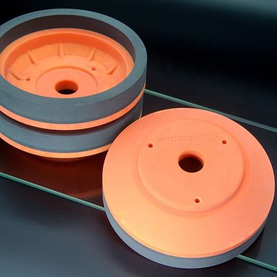 Bond nghiền Orange Cup Beveling nhựa bánh xe cho máy thủy tinh cho Bavelloni Bovone