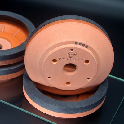 Bond nghiền Orange Cup Beveling nhựa bánh xe cho máy thủy tinh cho Bavelloni Bovone