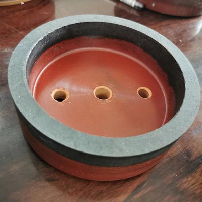 Đồ bán buôn Máy cắt thẳng kính Vỏ cao su hình bát bánh nhựa