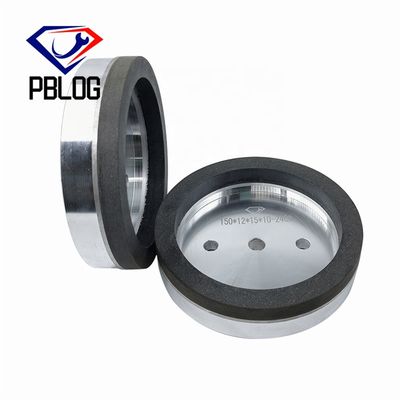 Máy nghiền kính cạnh thẳng Chamfering hình cốc nhựa bánh nghiền