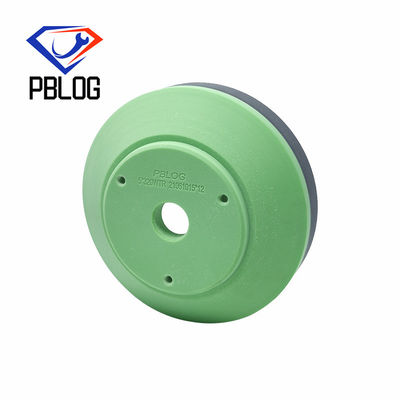 Máy nghiền kính, máy nghiền, bánh nghiền nhựa hình chén xanh
