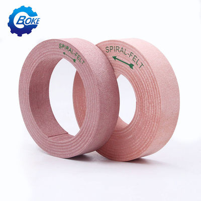 Đốm bóng cao độ sáng xoắn ốc felt để đánh bóng thủy tinh trên máy nghiền