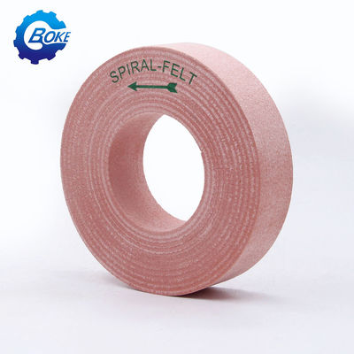 Đốm bóng cao độ sáng xoắn ốc felt để đánh bóng thủy tinh trên máy nghiền