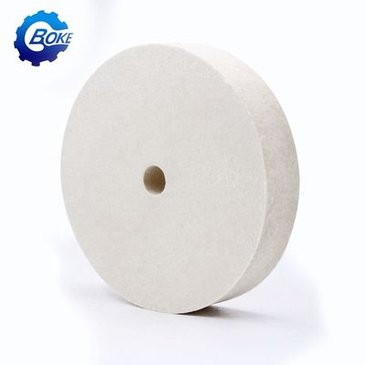 Đốm đánh bóng bằng felt len phẳng tinh khiết 100% cho đĩa mài trên kính đồ nội thất / kính thủ công