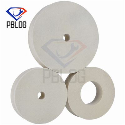 Chất lượng cao và tuổi thọ lâu kính slates cạnh đánh bóng bánh xe len tinh khiết xoắn ốc cảm