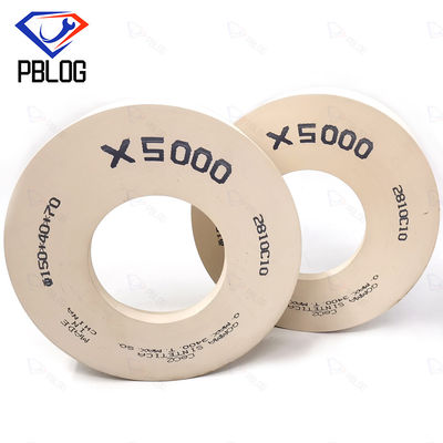 X5000 5,9 inch tốc độ thấp 1700rpm bánh xe đánh bóng máy thủy tinh