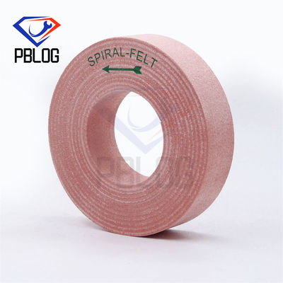 Công cụ chế biến cạnh thủy tinh tùy chỉnh Lông xoắn ốc bánh xe cảm thấy mượt đĩa