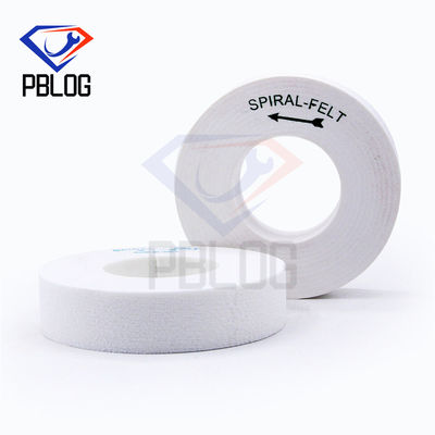 Công cụ chế biến cạnh thủy tinh Spiral felt Sanding Disc Chiếc bánh bóng kích thước tiêu chuẩn