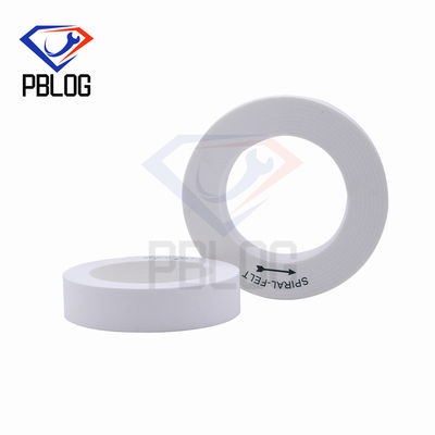 Công cụ chế biến cạnh thủy tinh Spiral felt Sanding Disc Chiếc bánh bóng kích thước tiêu chuẩn