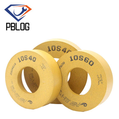Công cụ chế biến cạnh đá phiến thủy tinh gốm Vòng bóng cao su với sỏi đỏ 40-80