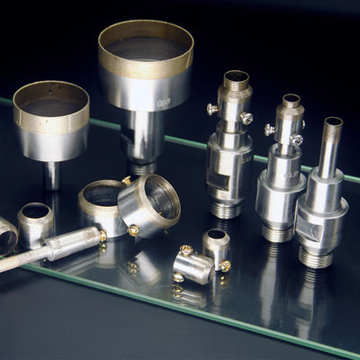 nguyên bản và 100% mới thủy tinh kim cương khoan bit với countersinks giá nhà máy tùy chỉnh
