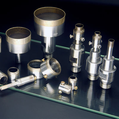 nguyên bản và 100% mới thủy tinh kim cương khoan bit với countersinks giá nhà máy tùy chỉnh