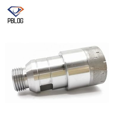 Máy mở lỗ khoan tích hợp tay áo kim cương trộn trục