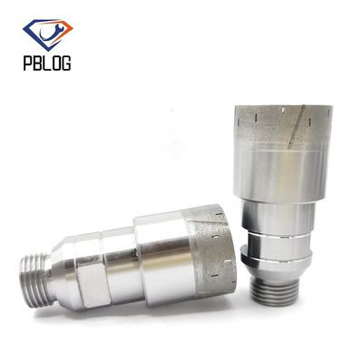 Máy mở lỗ khoan tích hợp tay áo kim cương trộn trục