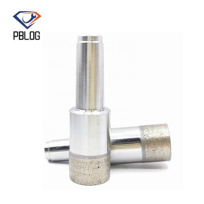 Máy cắt lỗ CNC chất lượng cao gạch thủy tinh đồ sứ máy mài khoan kim cương nướng Bit Set