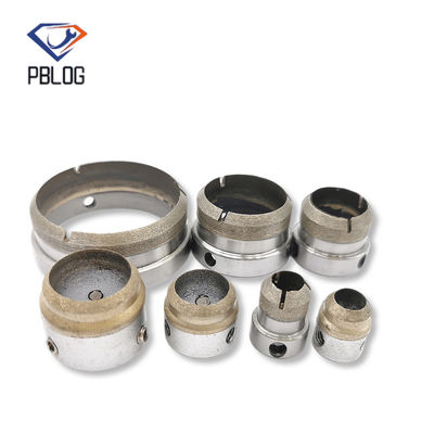 PBLOG kim cương khoan chamfering nắp kính công cụ phần cứng rỗng chamfering bộ