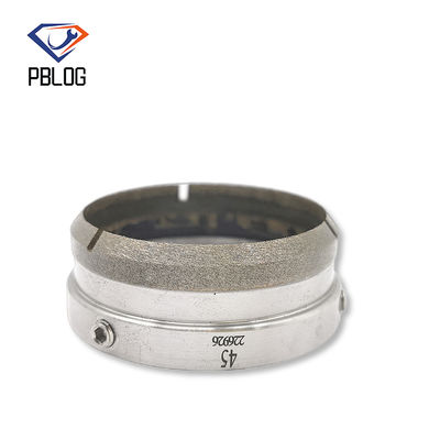 PBLOG kim cương khoan chamfering nắp kính công cụ phần cứng rỗng chamfering bộ