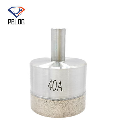 PBLOG Chất lượng cao tay cầm thẳng kim cương khoan bit để chế biến thủy tinh thủy tinh phần cứng Công cụ cắt thủy tinh