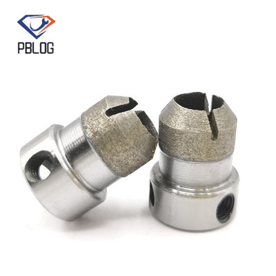 Thiết bị đúc kim cương để thay đổi hình dạng của bề mặt tiếp xúc sau khi khoan thủy tinh hoặc đá