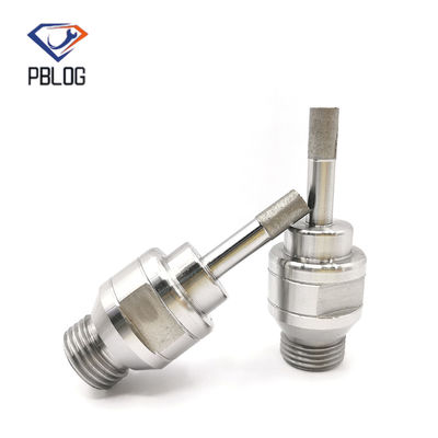 Tùy chỉnh kính lỗ xem Threaded Solid Sintered kim cương khoan Bits