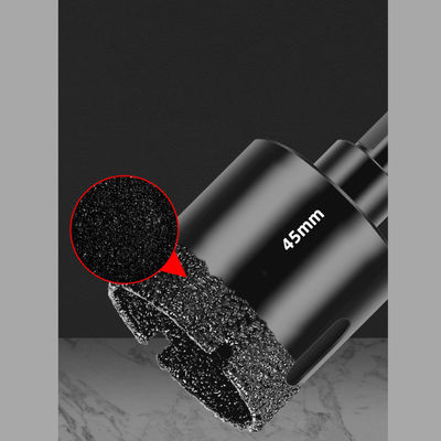 Hexagon Shank Hole Saw Vacuum Brazed Diamond Core Drill Bit để khoan đá cẩm thạch sứ gốm