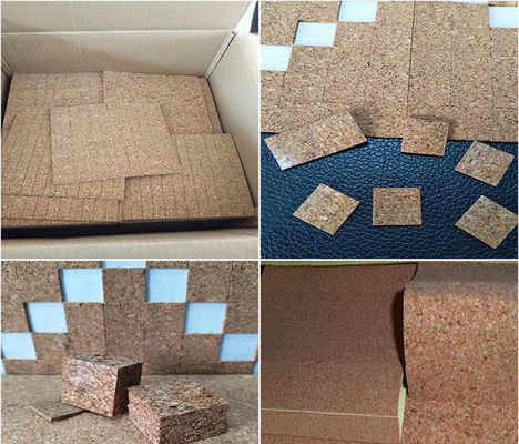 Glass divider Protector Cork Blocks For Glass Protection Cork Mat Pads (Thiệm nệm cork)