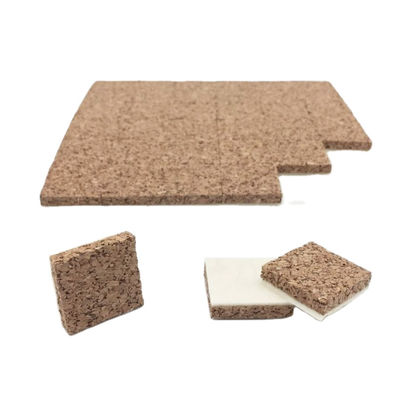 PBLOG bán hàng nóng Glass Divider Protector Cork Blocks For Glass Protection Cork Mat Pads Cork Pad tĩnh