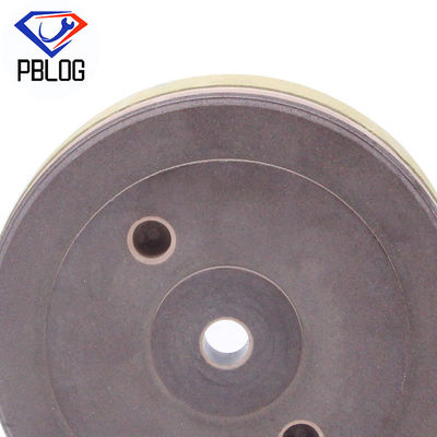 Bánh xe đánh bóng thủy tinh OBM 6 inch Polierscheibe Bát hình cao su