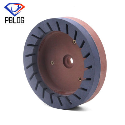 Segmented Cup Diamond Wheel Nhựa Brown mài bánh xe tấm kính