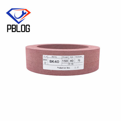 Bánh xe đánh bóng cạnh kính màu hồng 150mm Quá trình hoàn thiện mờ