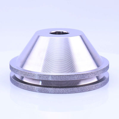 Bánh mài mạ điện ODM Bánh mài bề mặt kim cương bạc Grit