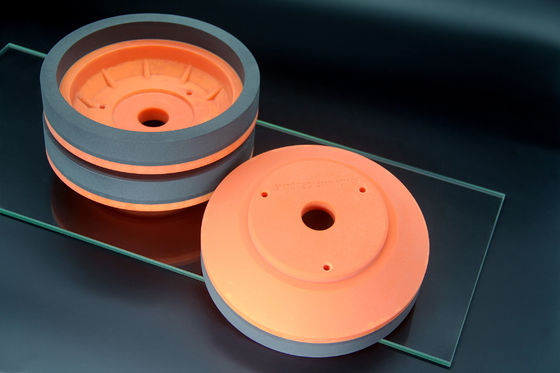 OEM Slate Orange Nhựa mài Bánh xe kim cương Hình dạng bát