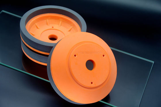 OEM Slate Orange Nhựa mài Bánh xe kim cương Hình dạng bát