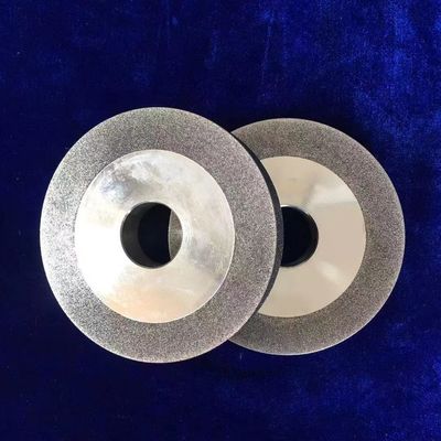 ODM Mạ điện Cứng CBN Bánh mài Grit Thép tốc độ cao phẳng