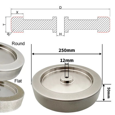 T7 T8 CBN Máy mài băng ghế mài Máy mài dao 250mm
