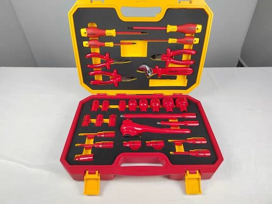 Bộ dụng cụ thợ điện 29 CÁI Bộ dụng cụ cầm tay điện cách điện 1000V VDE