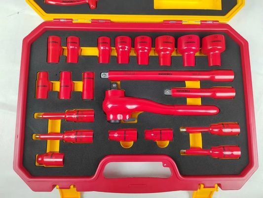 Bộ dụng cụ thợ điện 29 CÁI Bộ dụng cụ cầm tay điện cách điện 1000V VDE