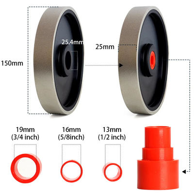 Trang sức CBN Đá mài Đá mài Kim cương Lapidary Wheel