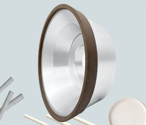 ODM Diamond Cup Wheel Độ cứng Bề mặt bánh xe bằng gốm thủy tinh