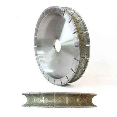 Bánh mài phân đoạn thủy tinh Bánh mài 150 Grit mạ điện