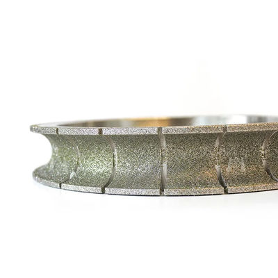 Bánh mài phân đoạn thủy tinh Bánh mài 150 Grit mạ điện