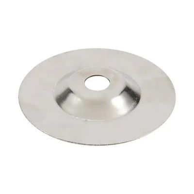 Bánh mài mạ điện bằng thép M2 phẳng Hình dạng khác nhau Bạc