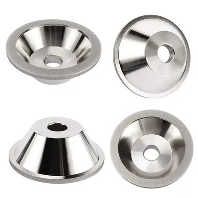 Bát Đĩa cắt kim cương mạ điện Kim loại mài viền thủy tinh