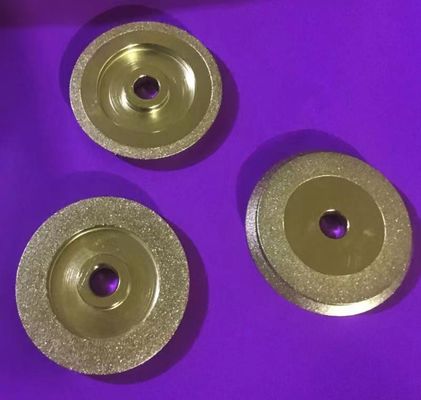 Rough Cubic Boron Nitride CBN Đá mài Vát mép Mạ điện