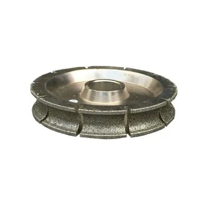 Kim loại không thường xuyên Mạ điện Bánh mài Grit Tùy chỉnh