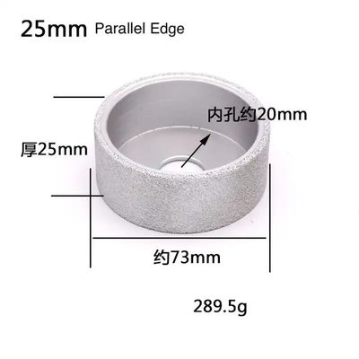 Bánh mài mạ điện nhỏ Bánh mài điện bạc 50mm