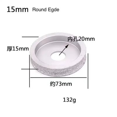 Bánh mài mạ điện nhỏ Bánh mài điện bạc 50mm
